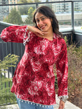 Rose Petal Kurti