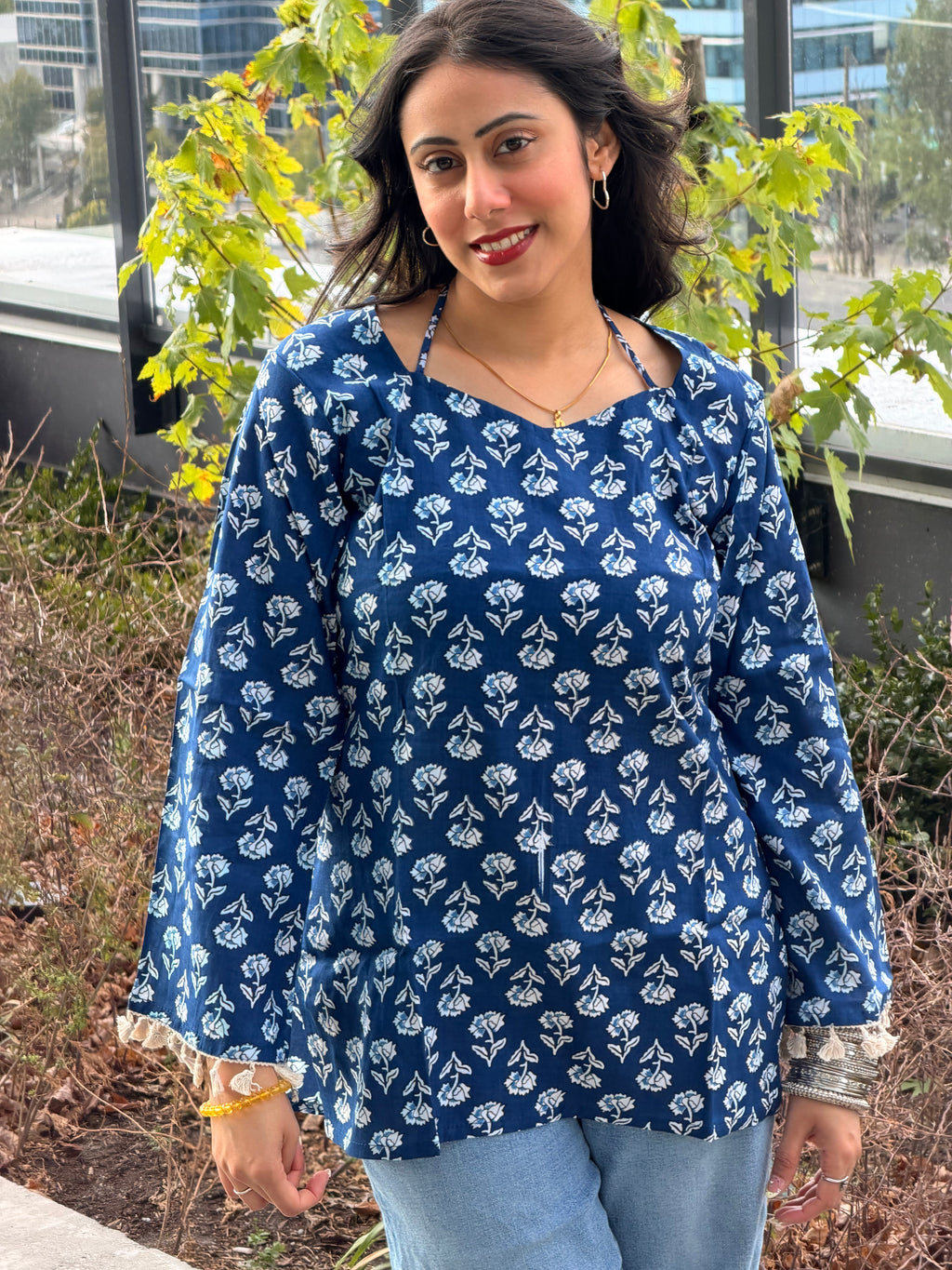 Blue heaven Kurti