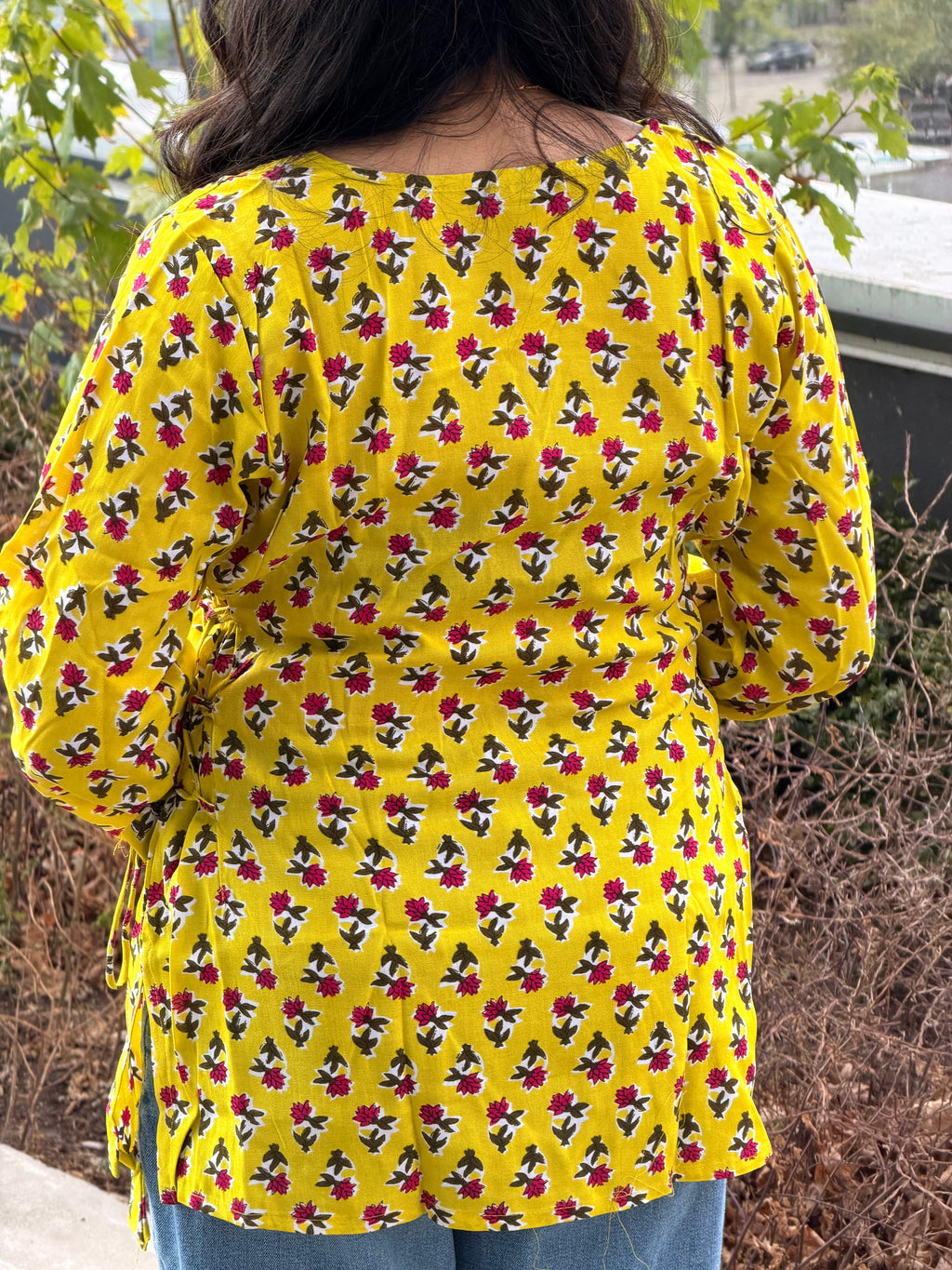 Side corset Kurti
