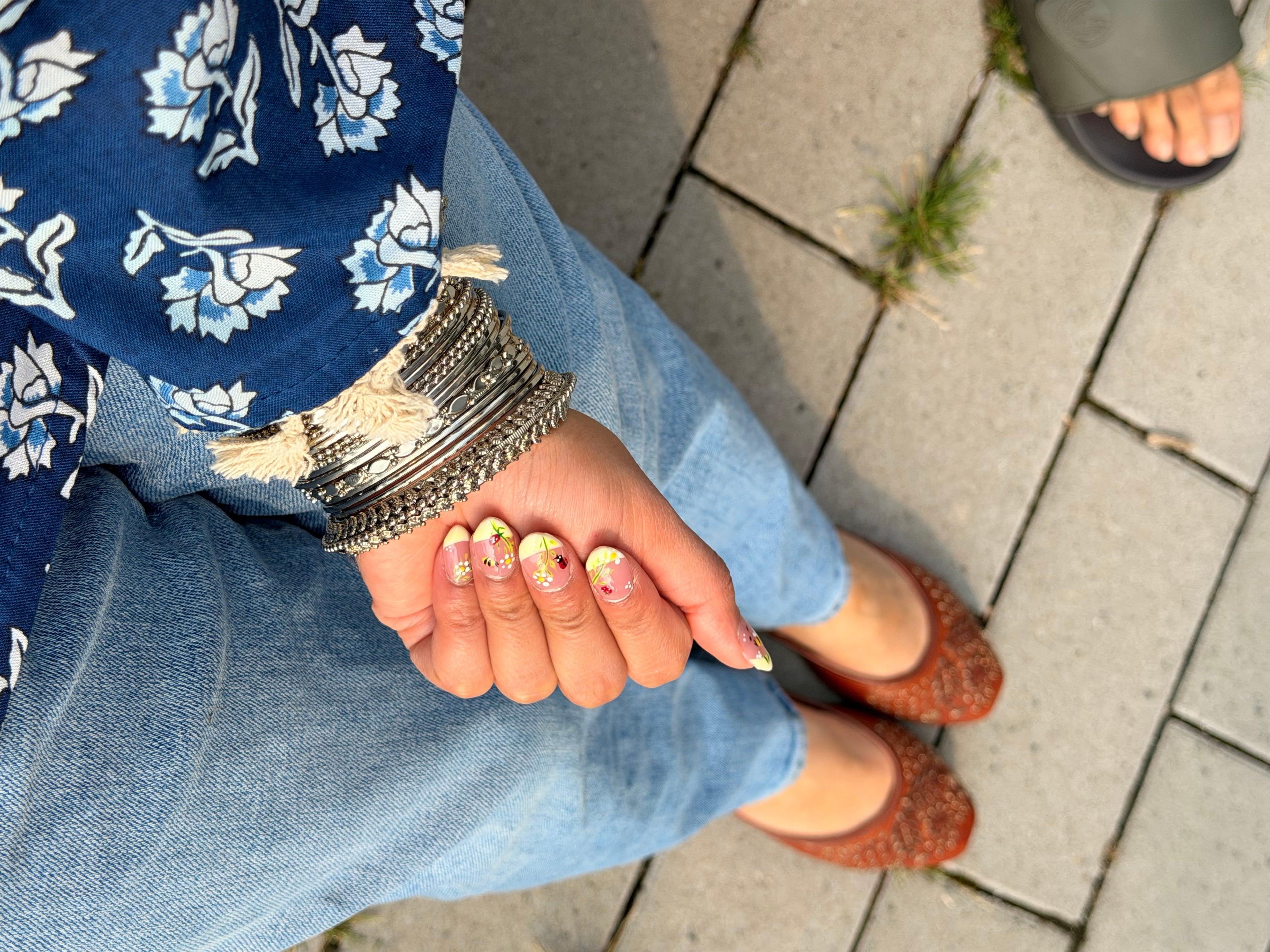 Blue heaven Kurti