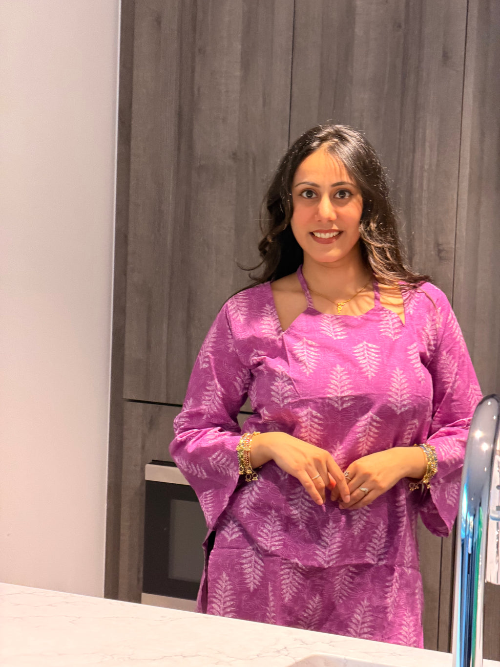 Lavender Kurti