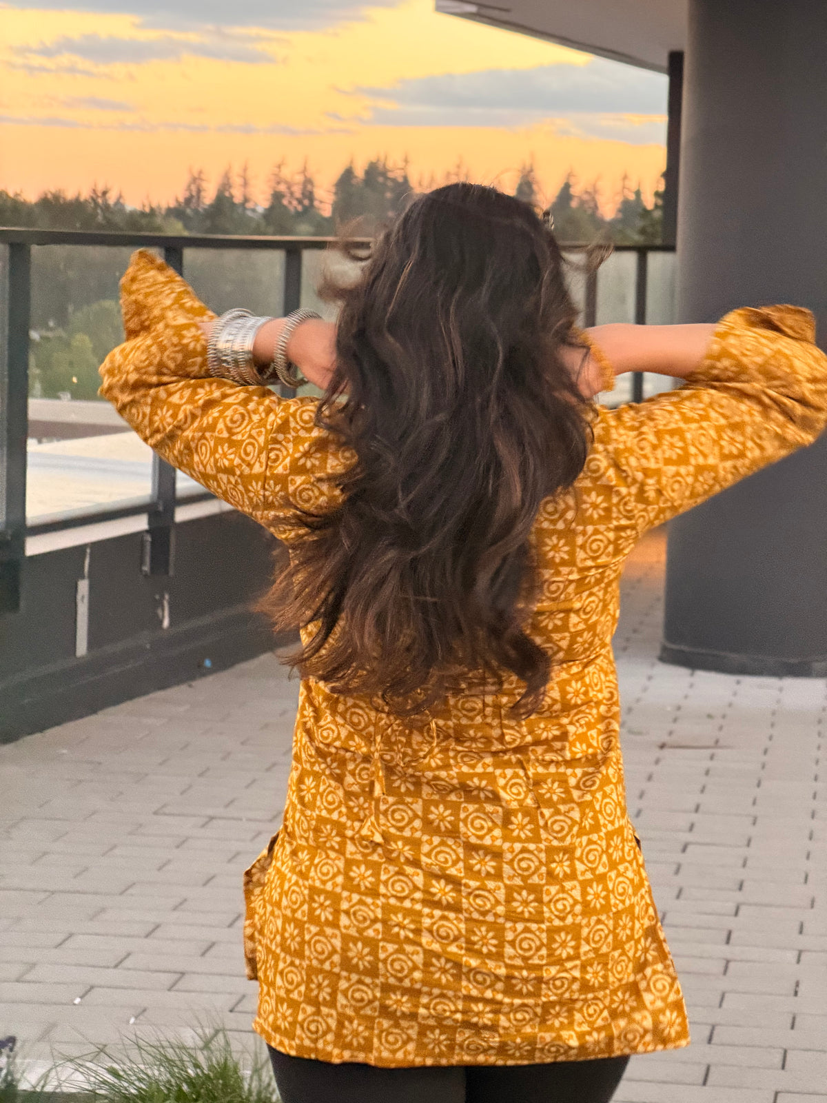 Sunflower kurti