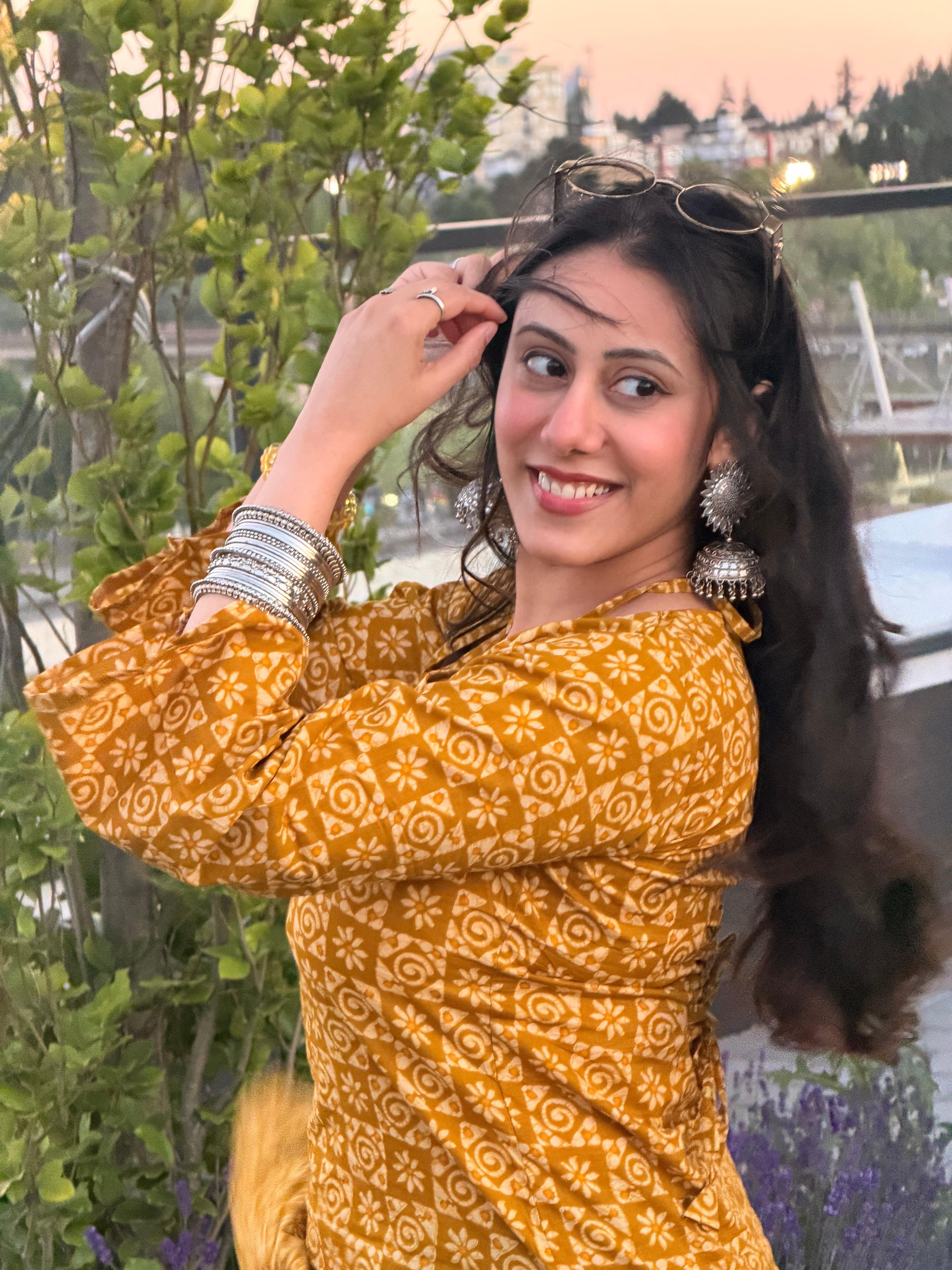 Sunflower kurti