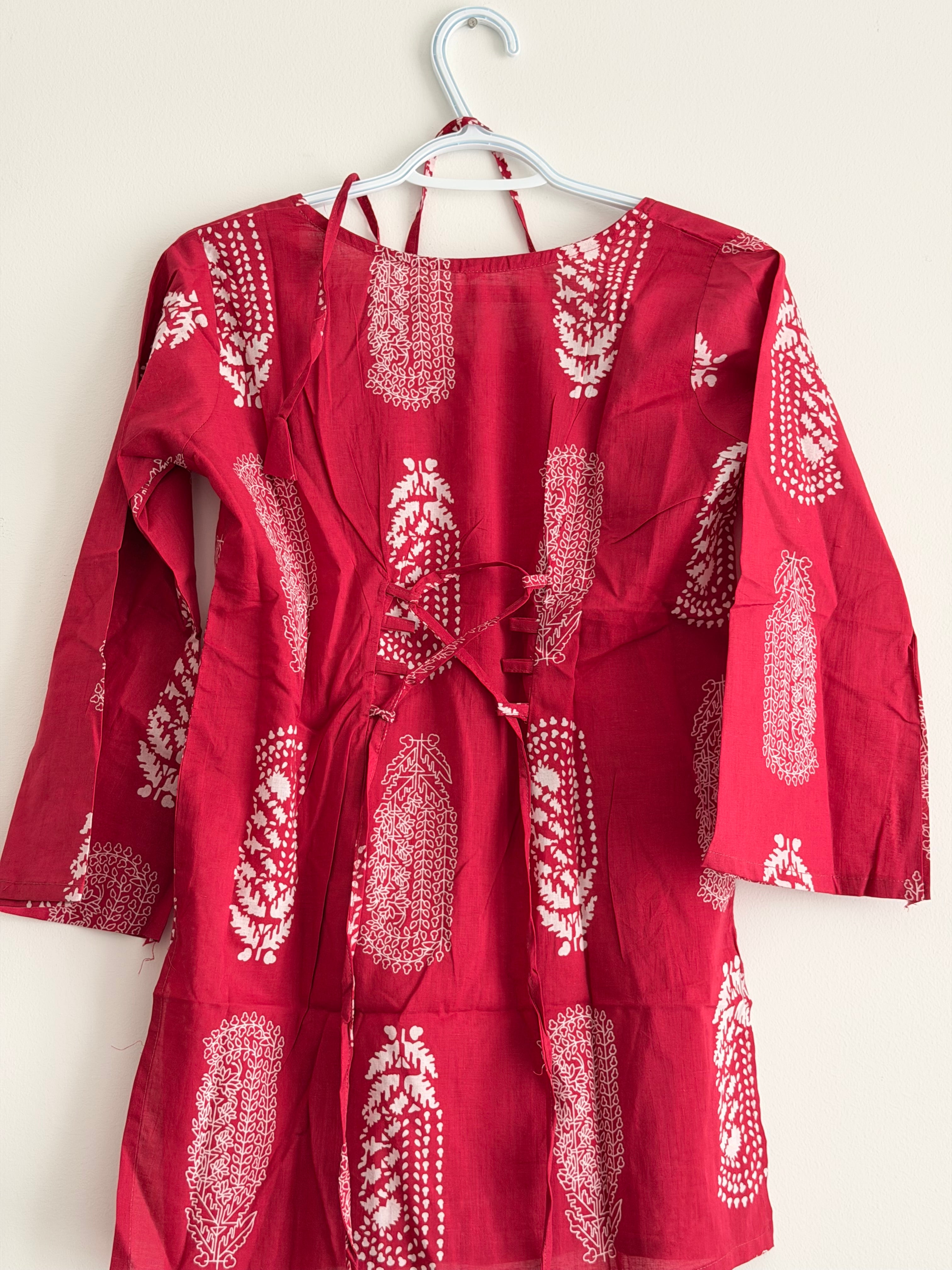 Corset Back Kurti