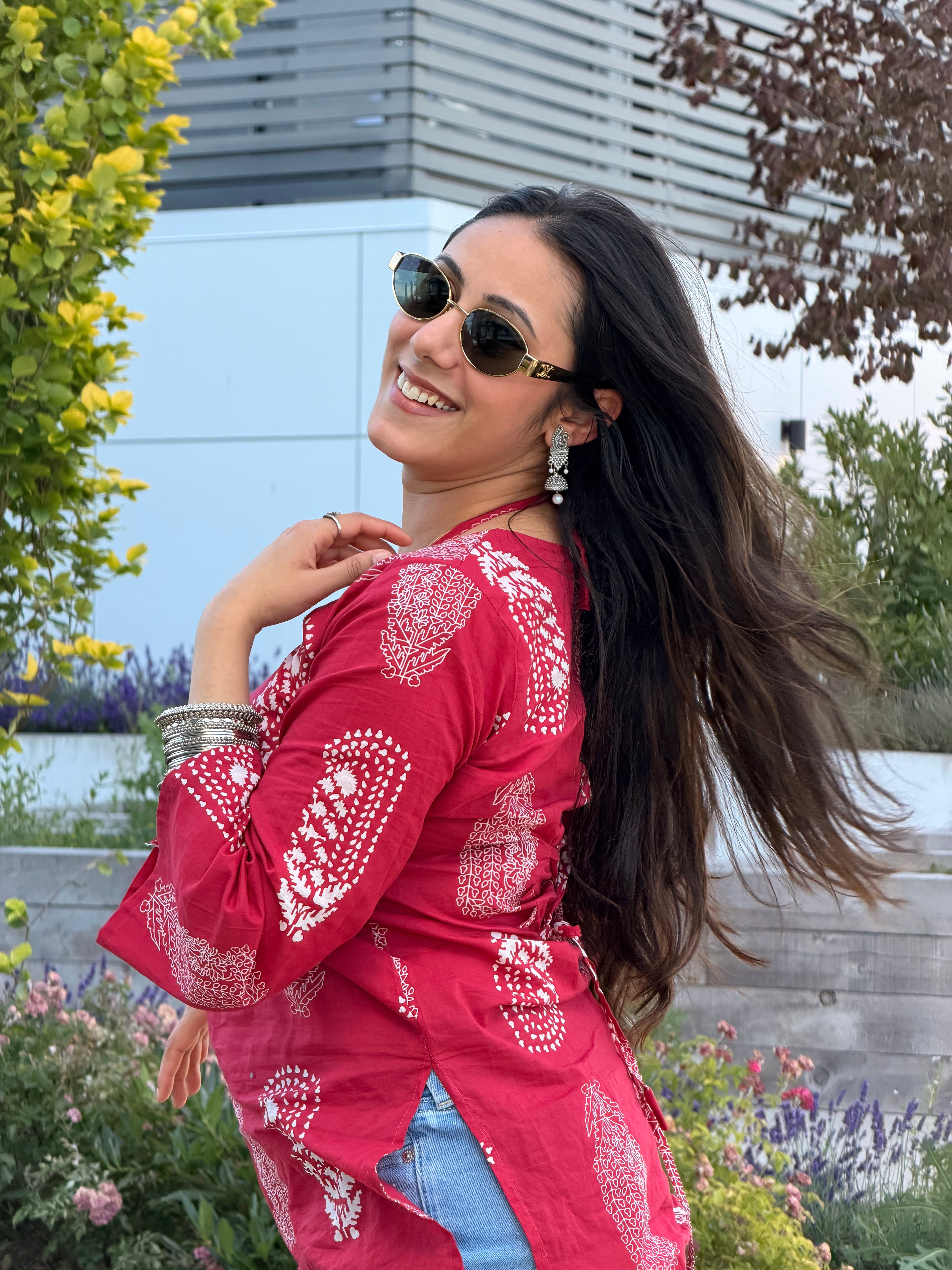 Corset Back Kurti