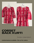 Corset Back Kurti